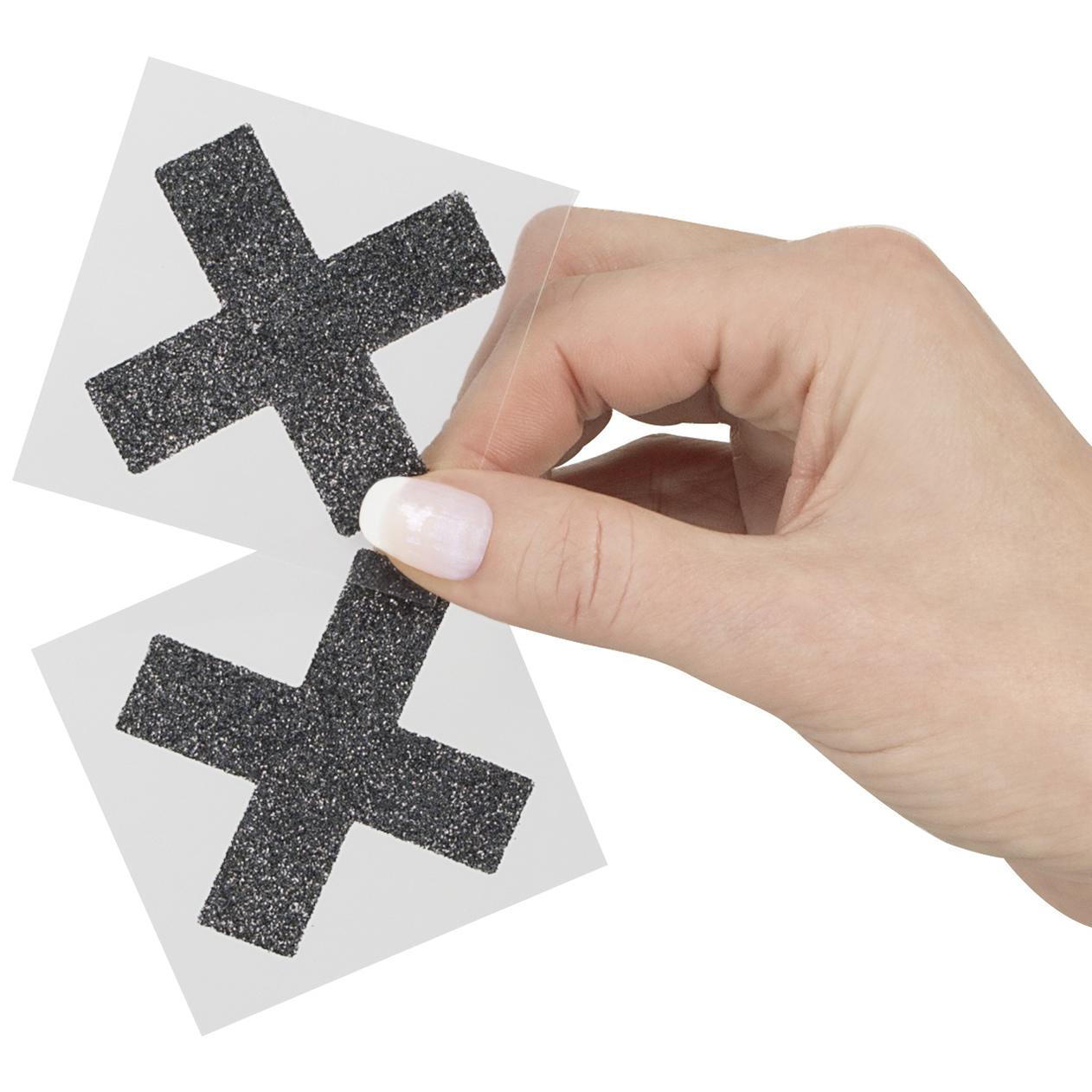 Cottelli Nipple Stickers Cross var 2