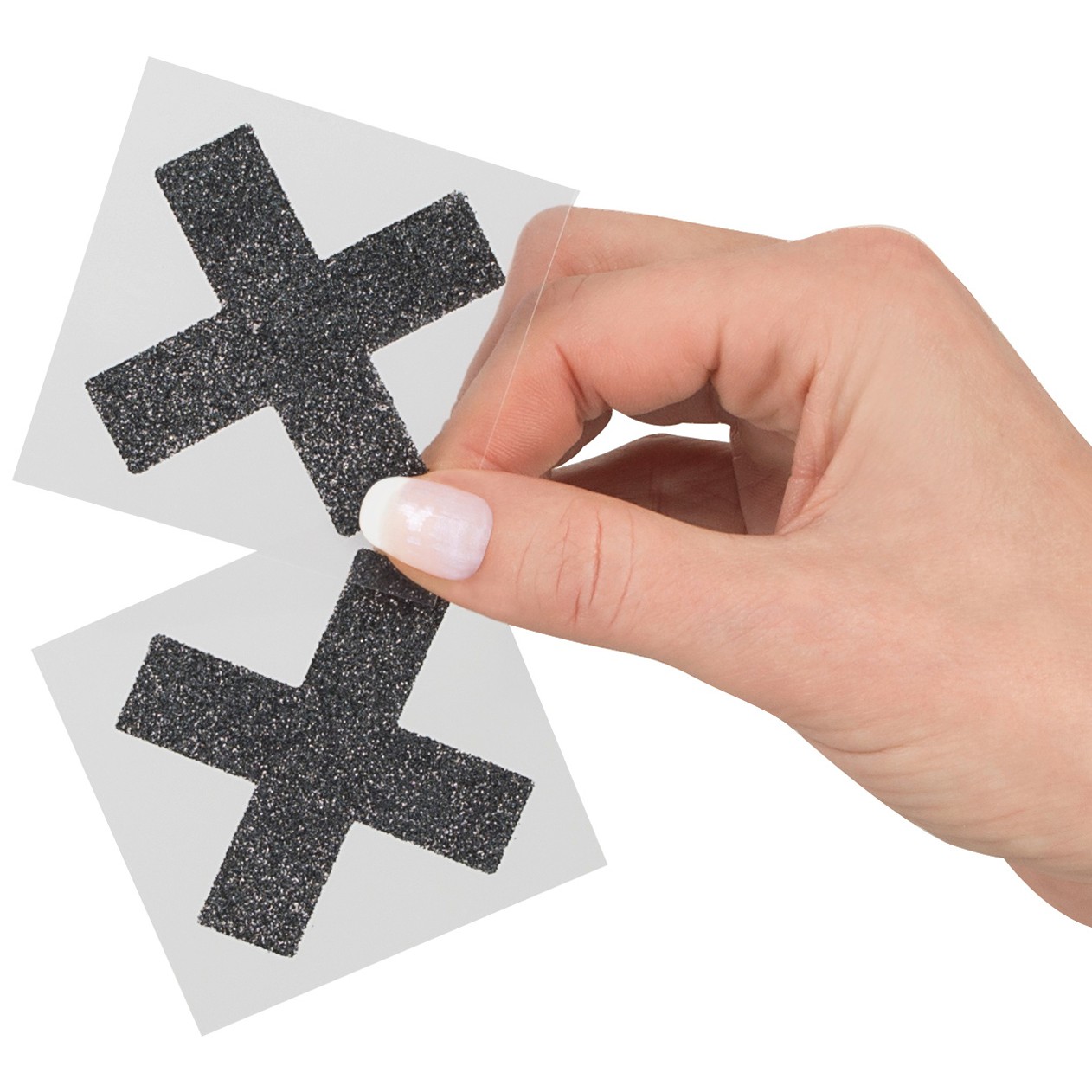Cottelli Nipple Stickers Cross var 2