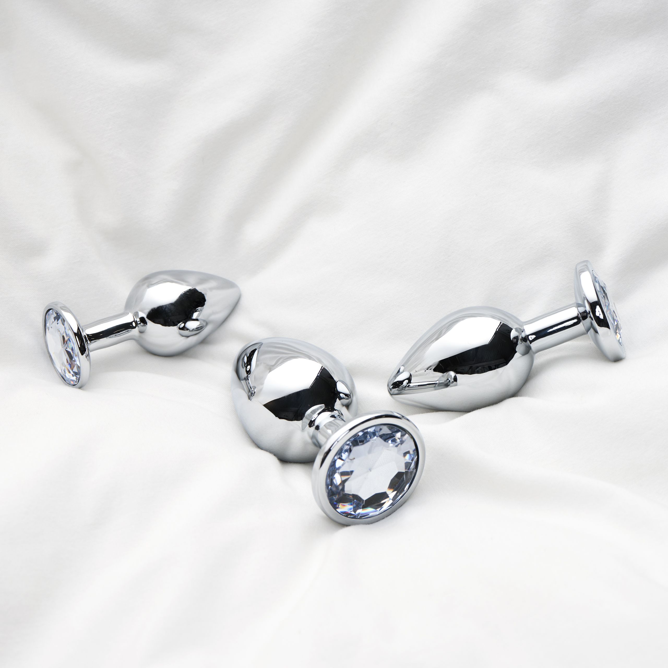 Sinful Jewel Metall-Analplug-Set var 2