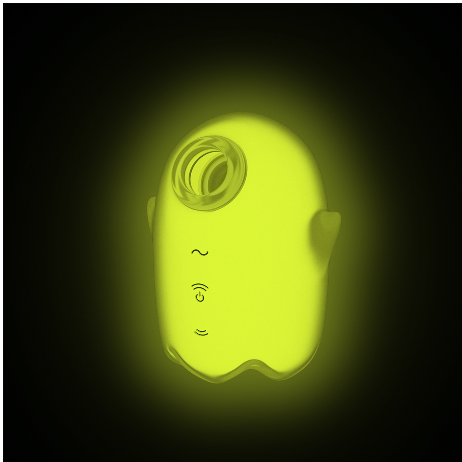 Satisfyer Glowing Ghost Lufttrycksvibrator       - Gul