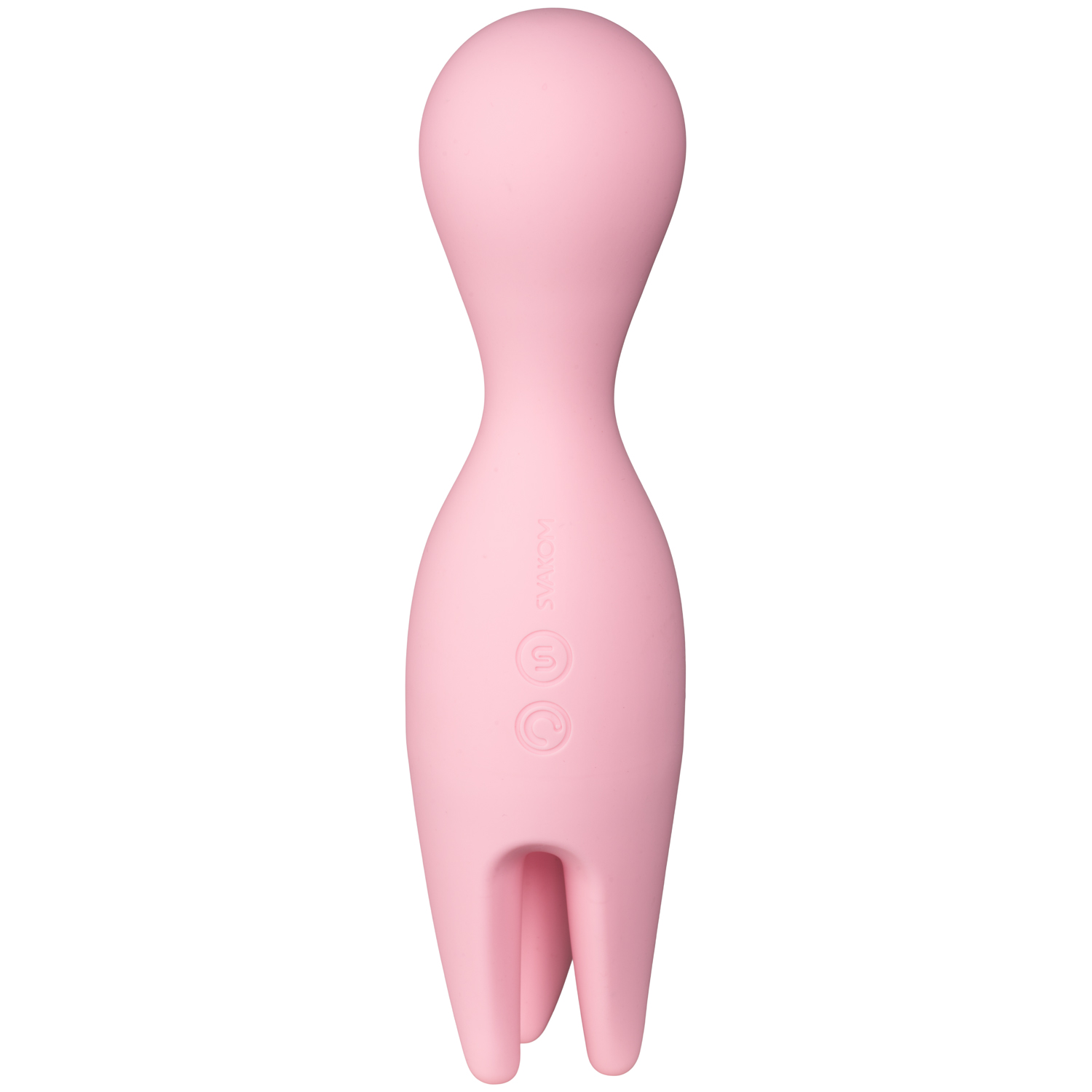 Svakom Svakom Nymph Soft Moving Finger Klitorisvibrator - Lyserosa