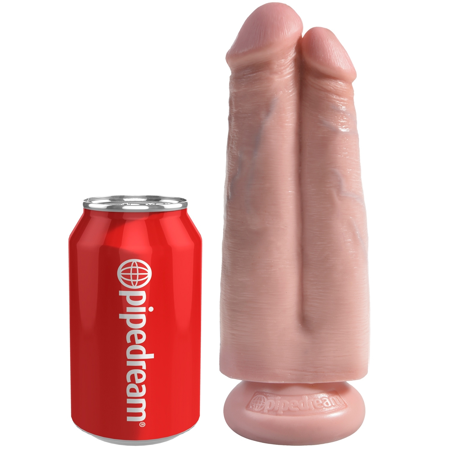King Cock Two Cocks One Hole Dildo 21 cm 1