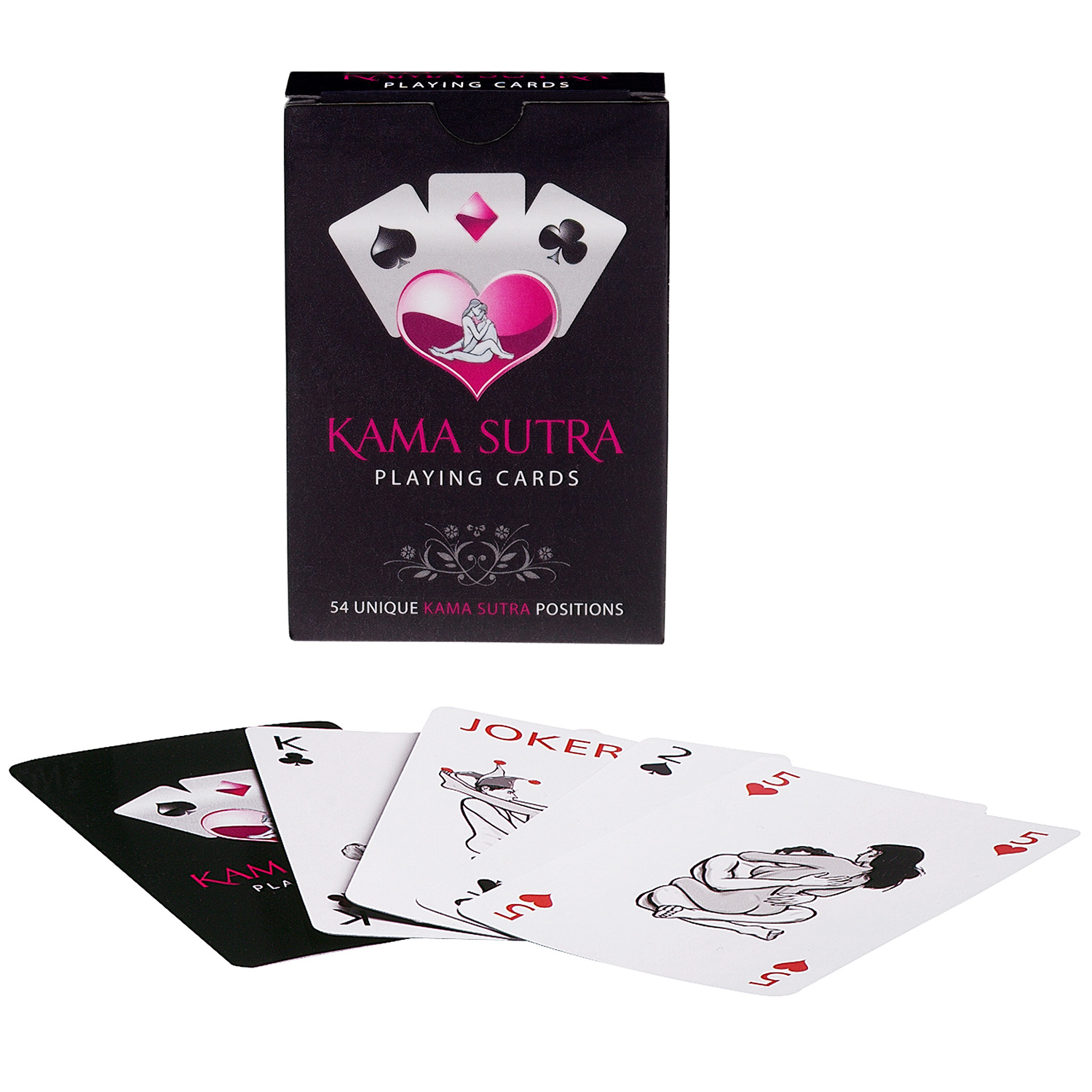 Kama Sutra Spillekort - Mixed colours