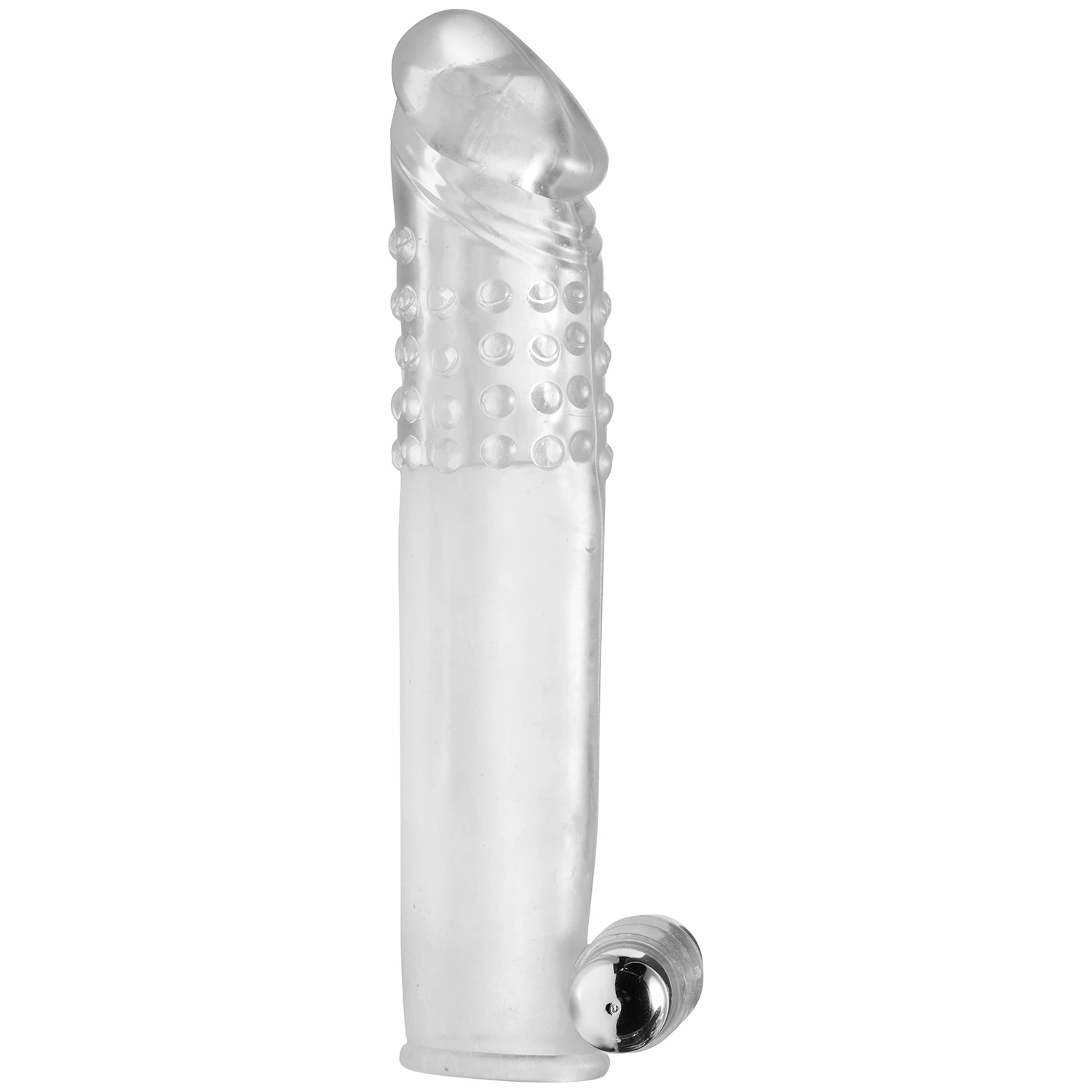 Clear Sensations Penis Forlenger Sleeve med Vibrator var 1