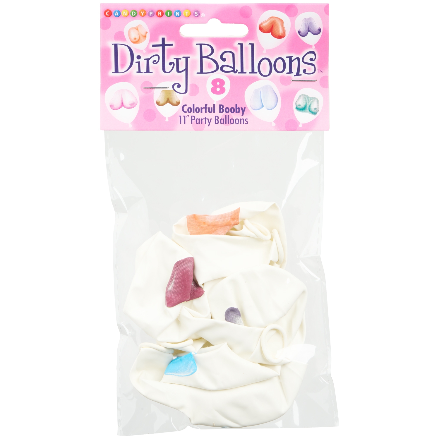 Little Genie Dirty Boob Balloner - White
