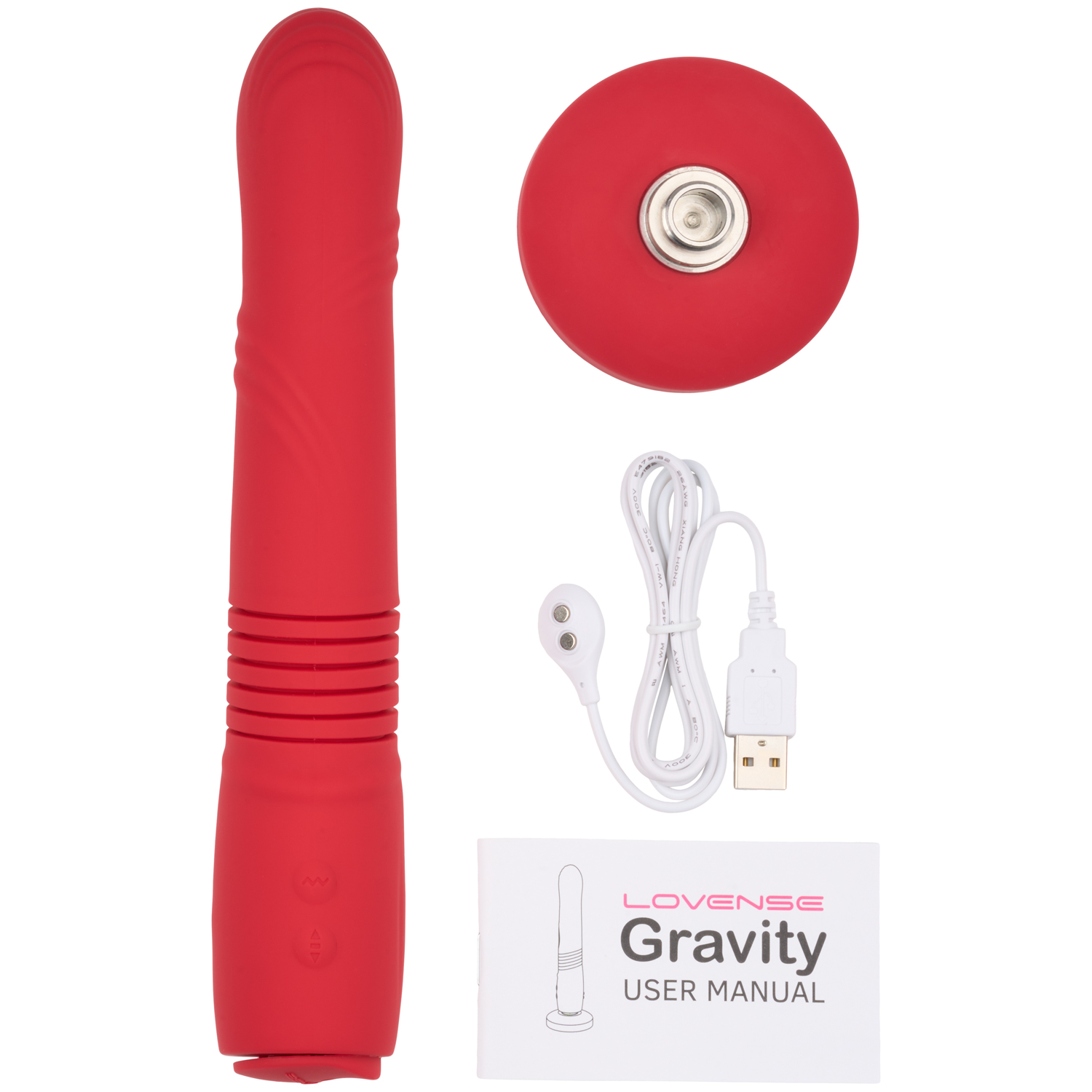 Lovense Gravity Thrusting Dildo | Shop Here | Sinful