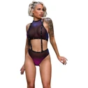 Fantasy Lingerie Vibes STARDUST UV Halter Top Set 1
