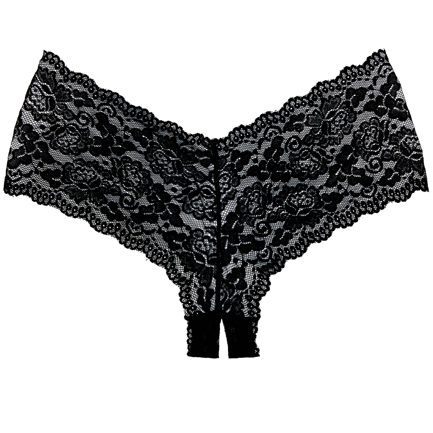 Allure Lingerie Adore Candy Apple Black Hipster - Svart - One Size