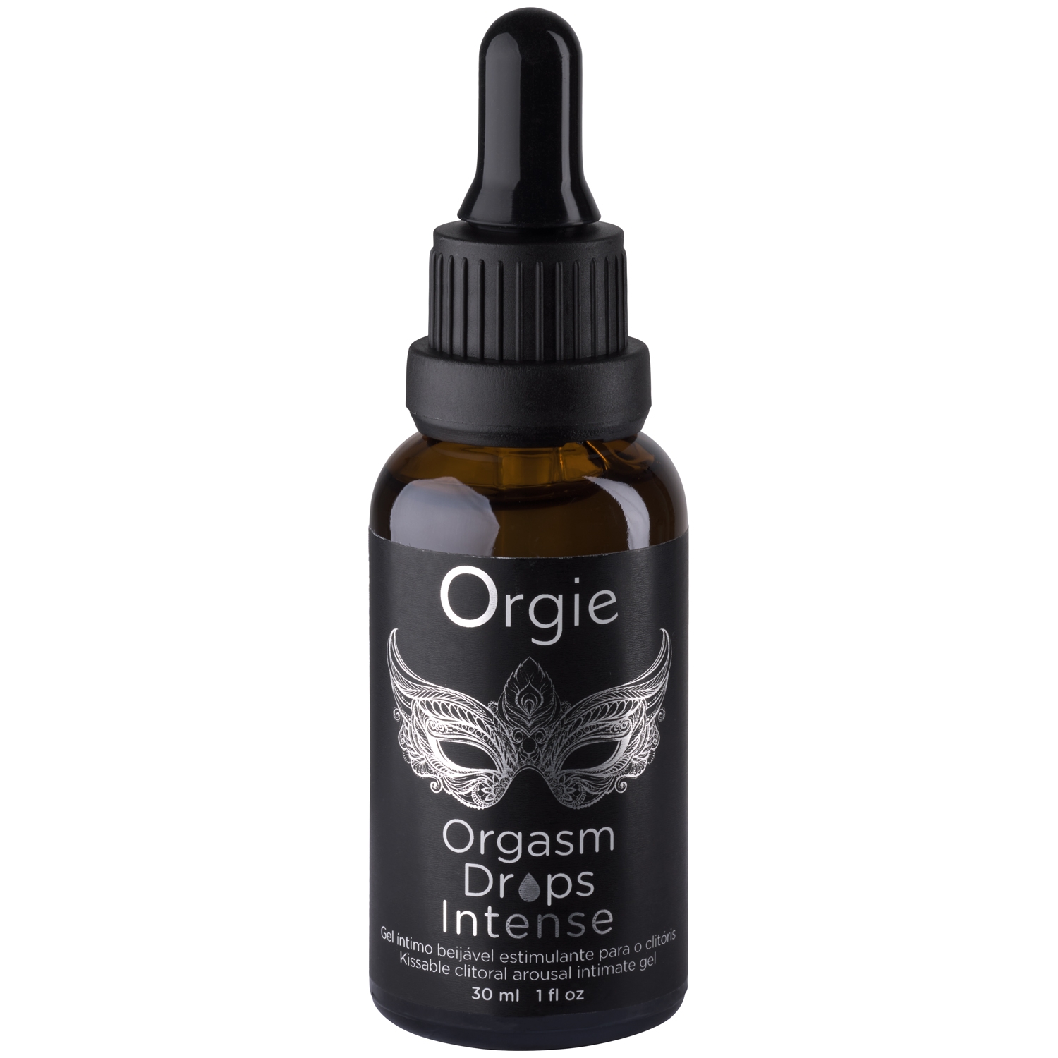 Orgie Orgie Orgasm Drops Intense Intimgel 30 ml - Svart