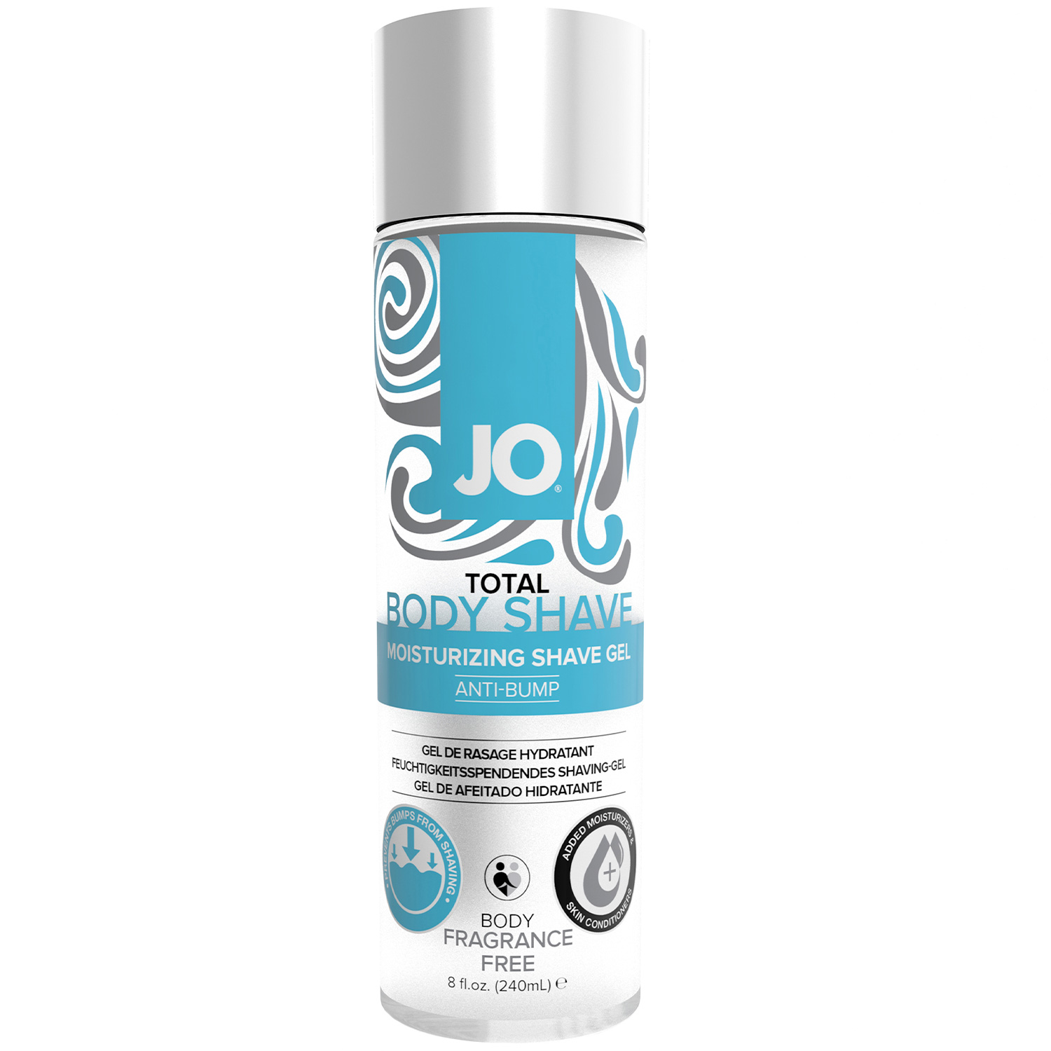 System JO Total Bodyshave Gel 240 ml - Clear
