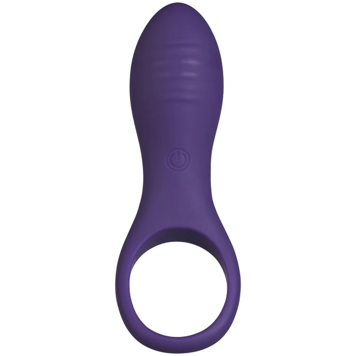 Sinful Passion Purple Rechargeable Vibrating Love Ring var 1
