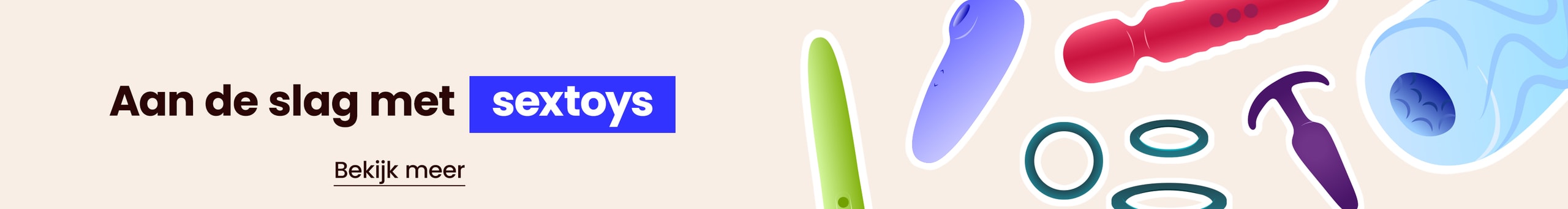 Aan de slag met sextoys