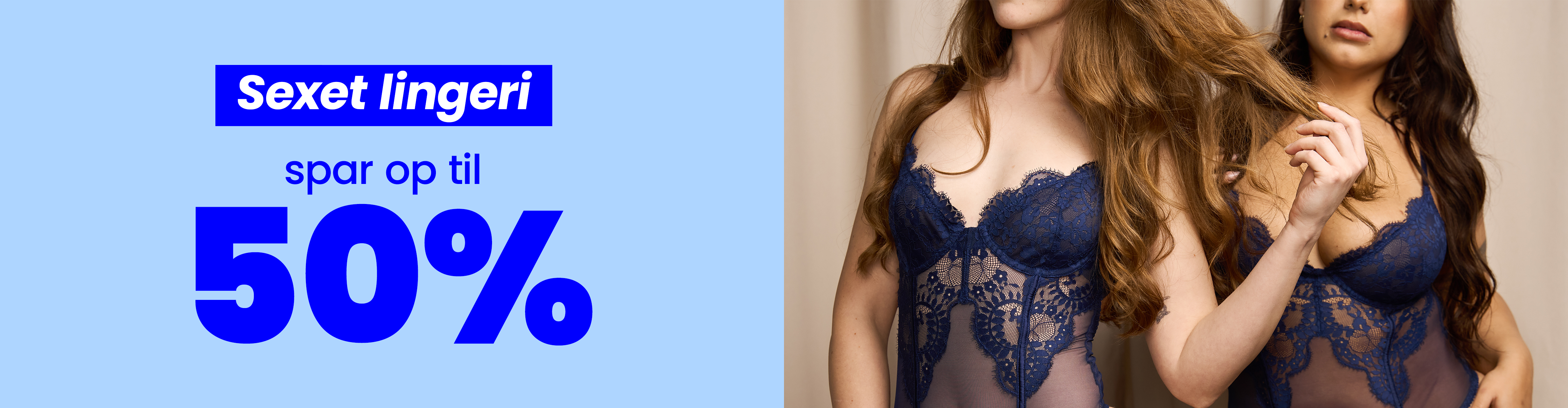 Sexet lingeri - Spar op til 50% desktop