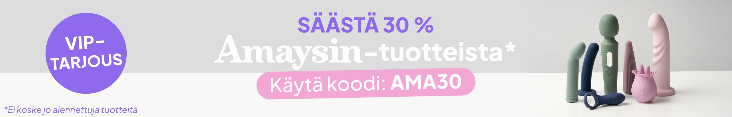 Säästä 30 % Amaysinista