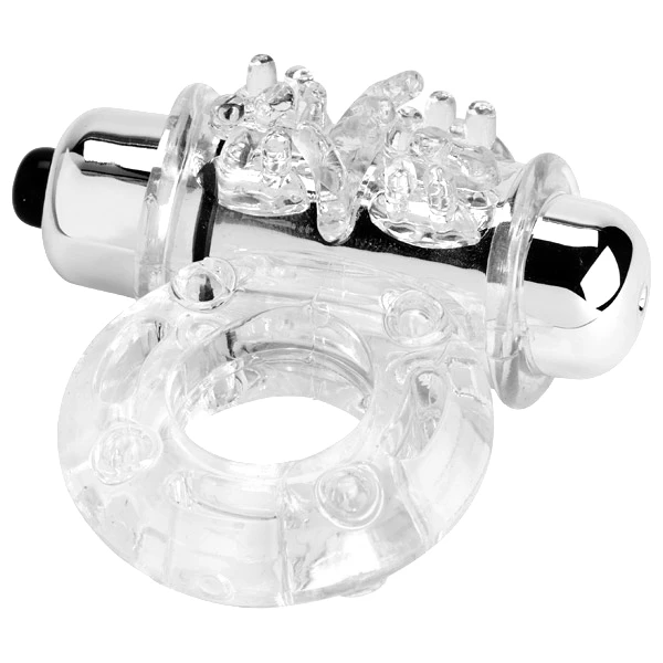 Sinful Fleksibel Penisring med Vibrator var 1