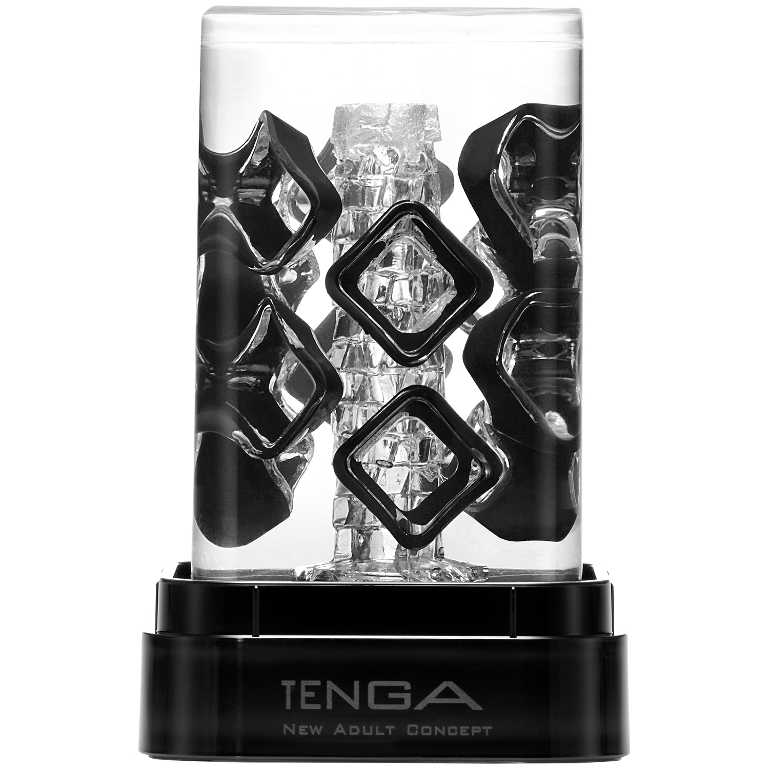 TENGA Crysta Block Masturbator - Clear thumbnail