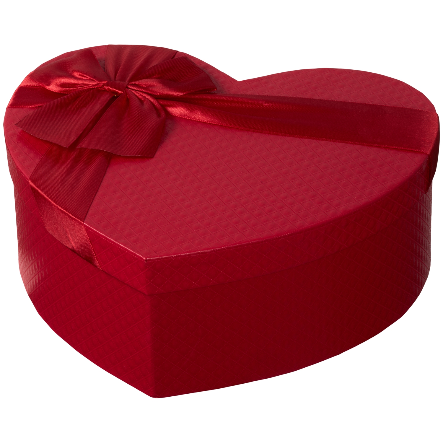 Valentines Heartshaped Box - Red thumbnail