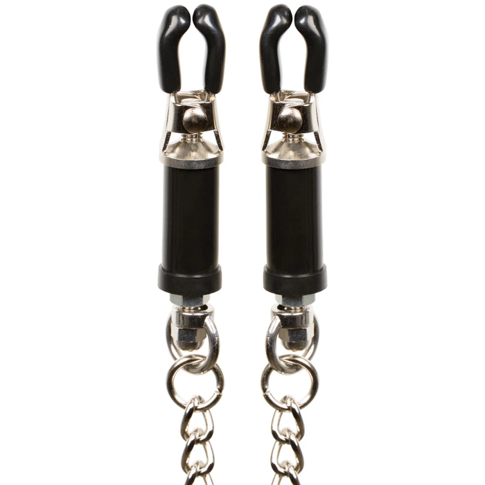 Mister B Pinch Rolls Royce Adjustable Nipple Clamps with Chain var 1
