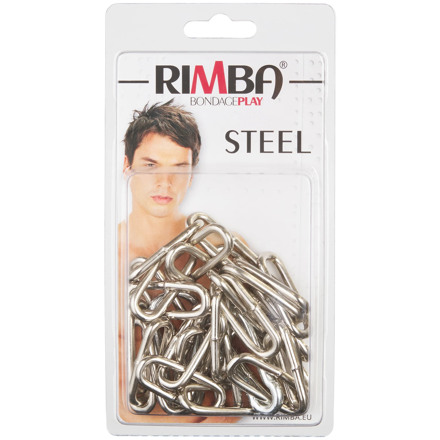 Rimba Chaîne en Métal avec Mousquetons 100 cm 1