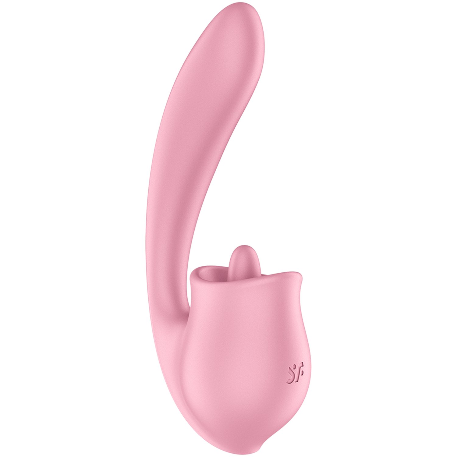 Satisfyer Tongue Genius Klitoris & G-Punkts Vibrator - Pink