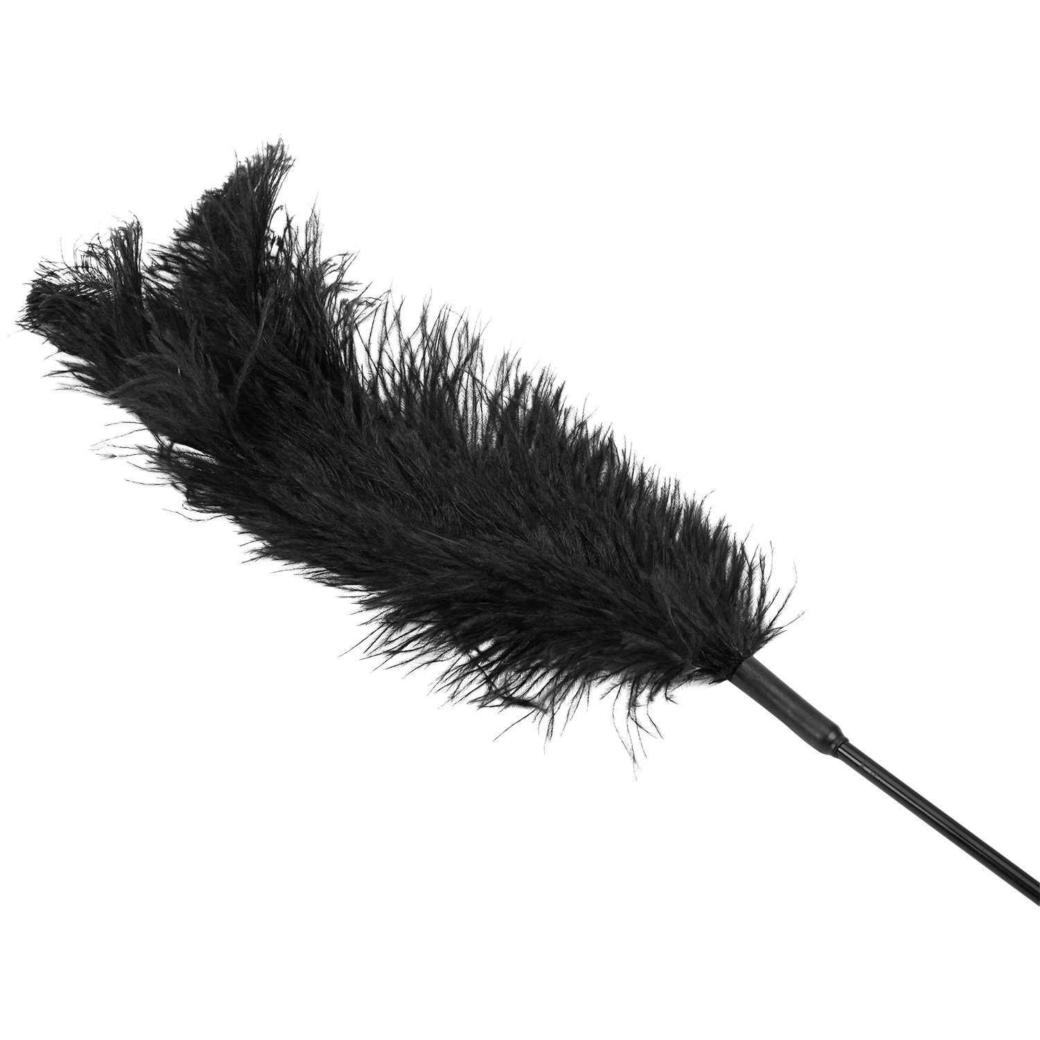 Sportsheets Ostrich Tickler Musta Höyhenkutitin 1