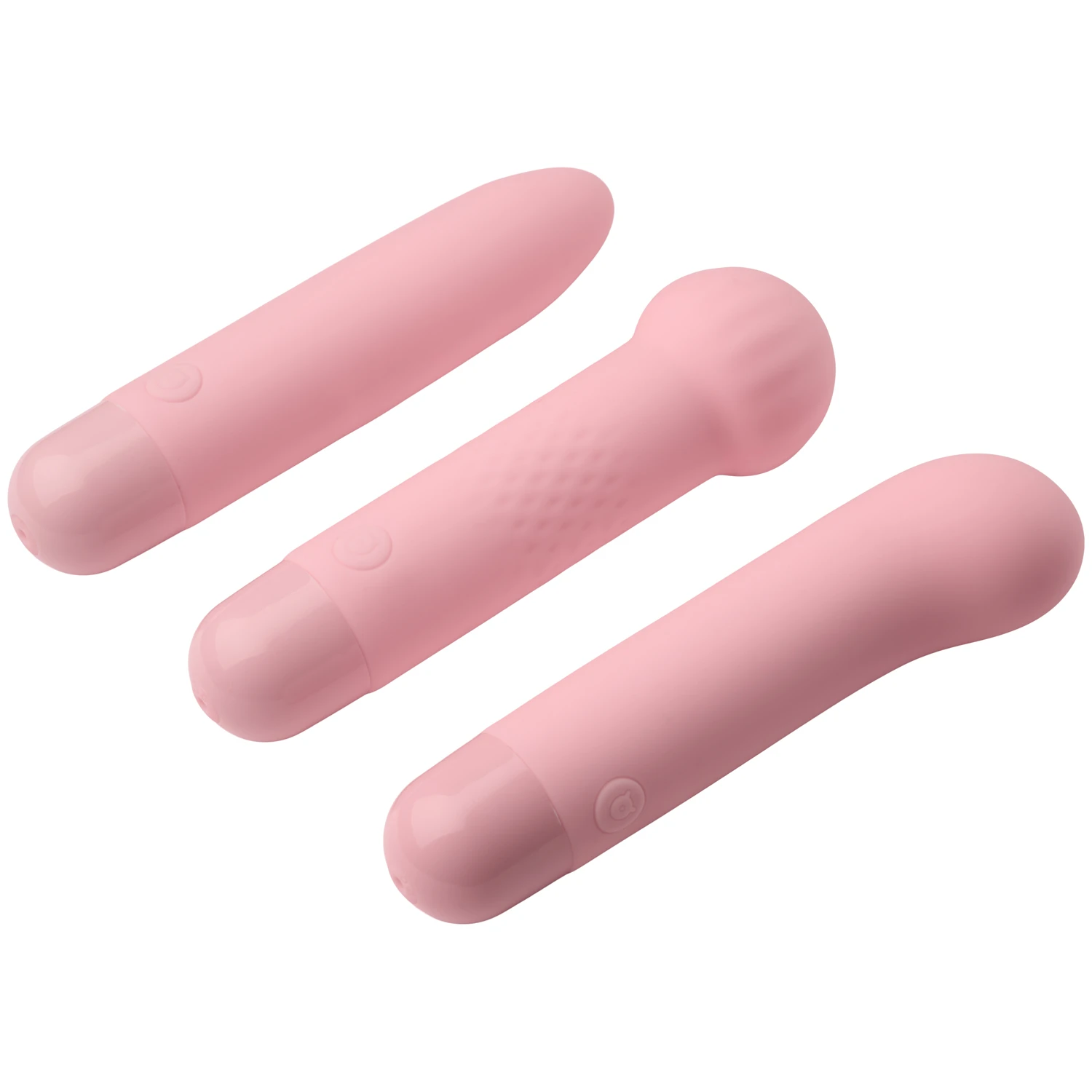 baseks Cute Lovers Set de Mini Vibromasseurs Rechargeables 1