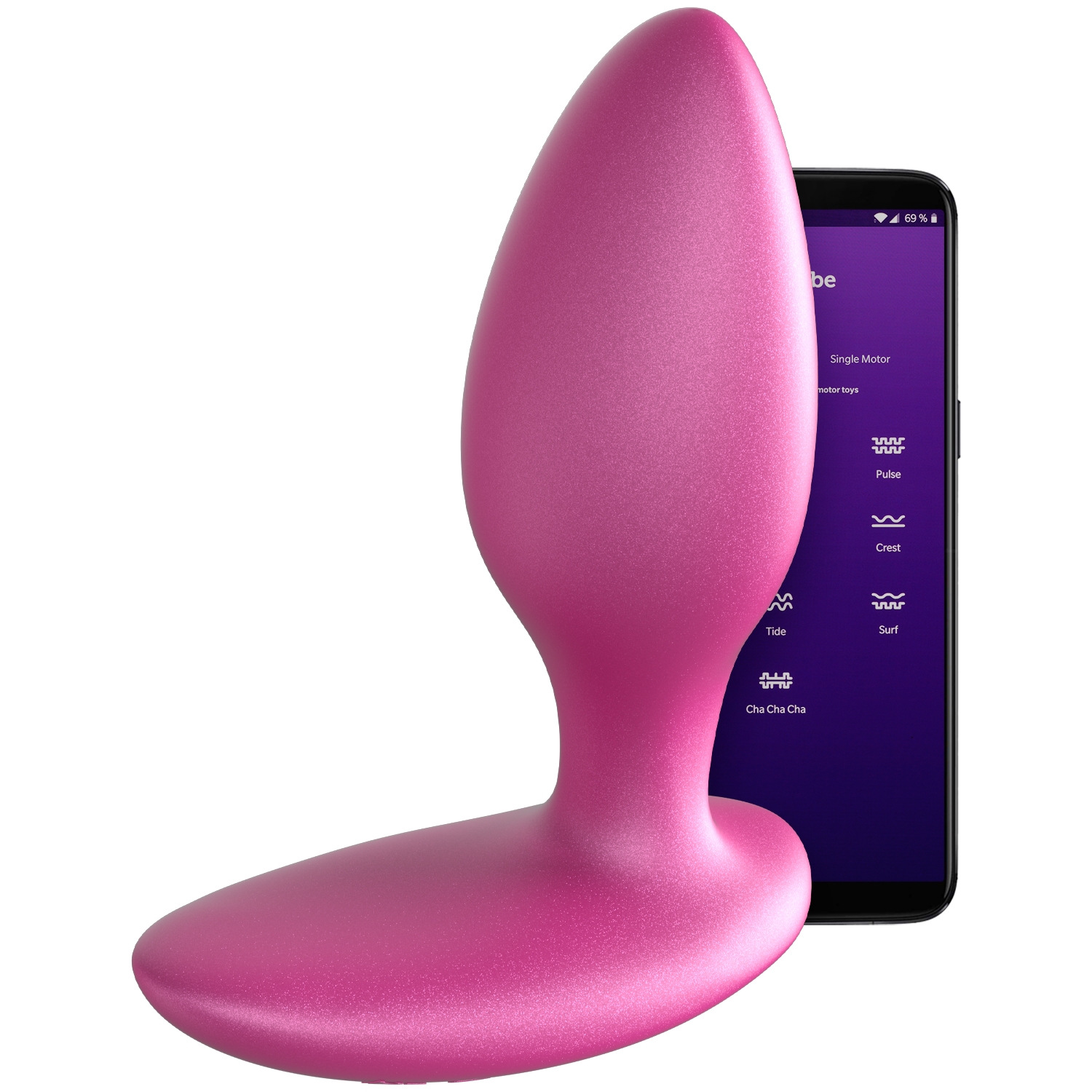 Ditto+ Plug Anal Vibrant avec Télécommande et Application 8,5 cm 10