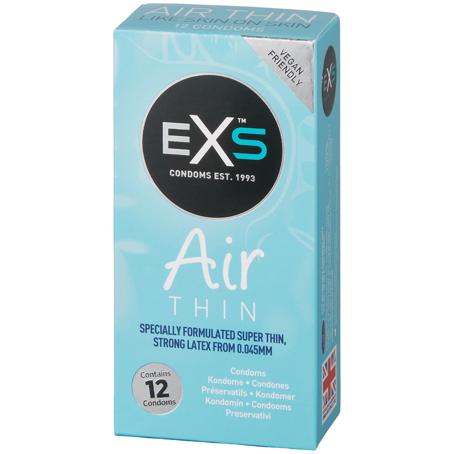 EXS EXS Air Thin Kondomer 12 stk - Klar