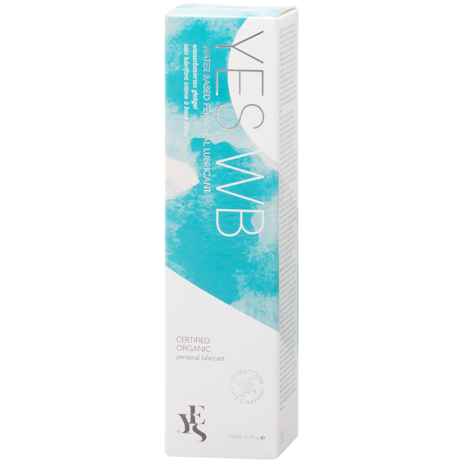 YES Biologisch Glijmiddel op Waterbasis 150 ml 1