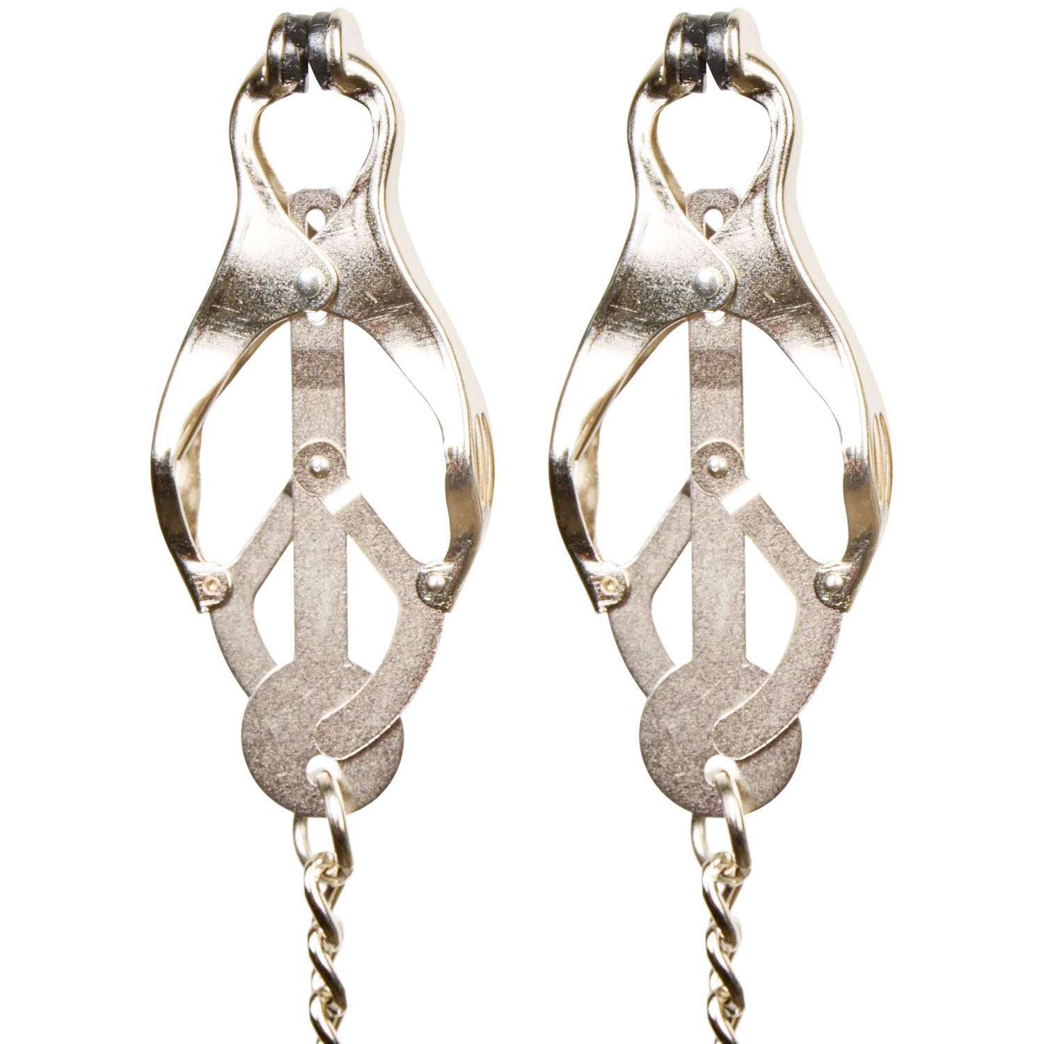 Mister B Pinch Japanske Clover Brystklemmer med Kæde var 1