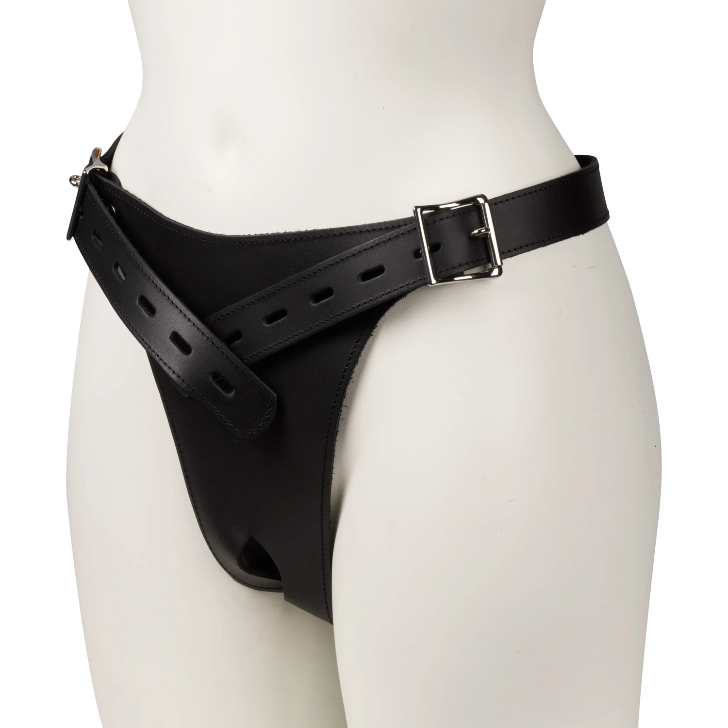 Rimba Leder Keuschheits-Slip für Frauen 1