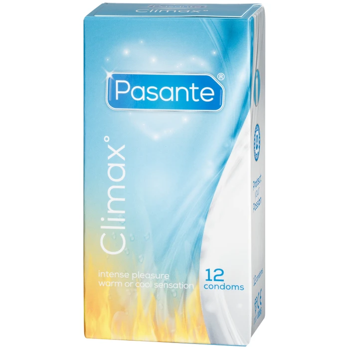 Pasante Climax Warming & Cooling Kondomer 12 stk var 1