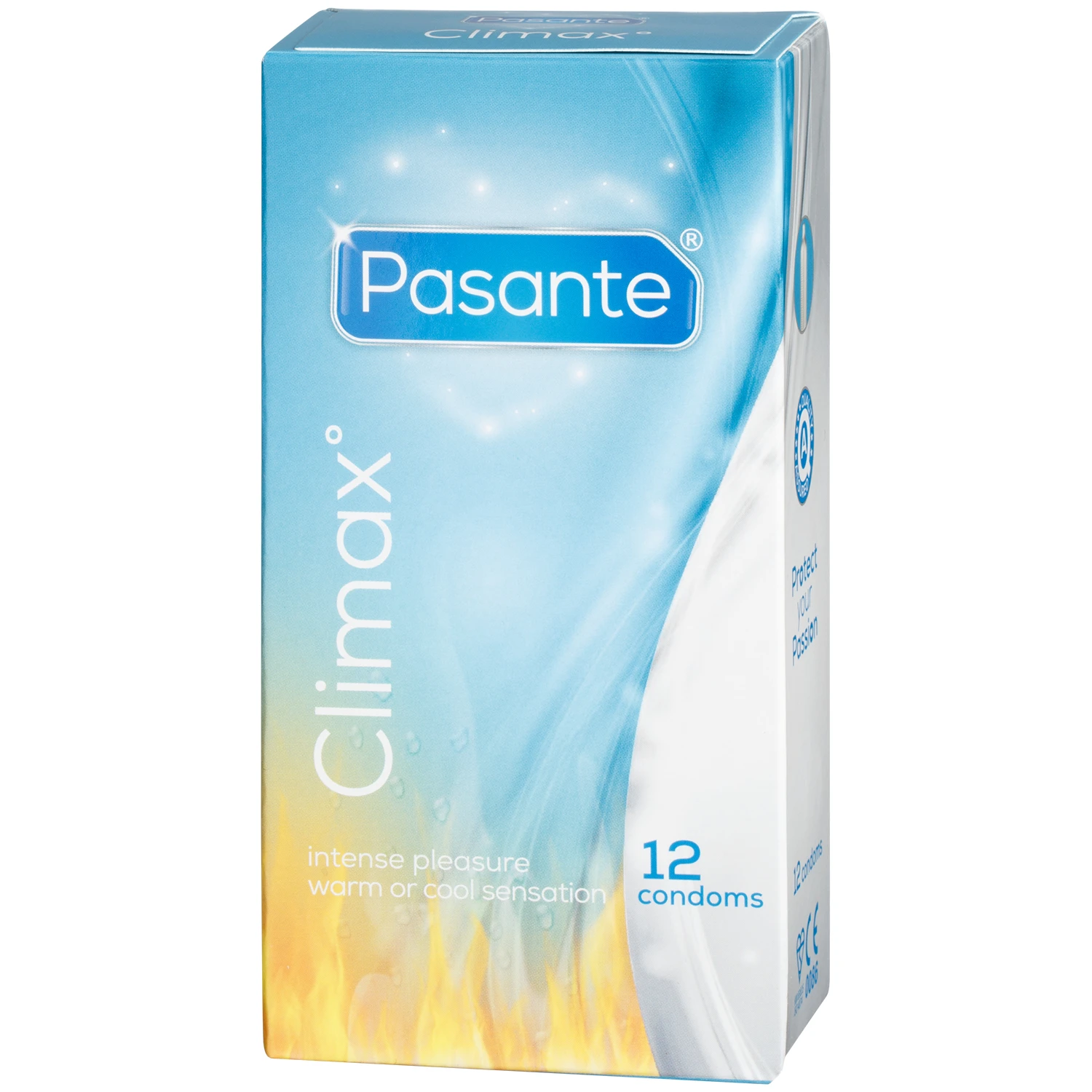 Pasante Climax Préservatifs Chauffants et Rafraîchissants 12 pcs. var 1