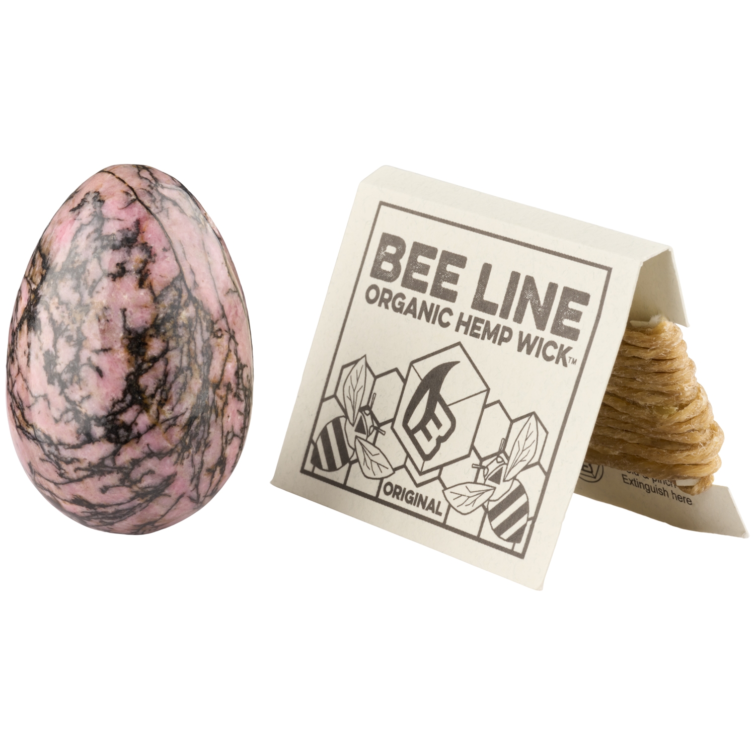 Chakrubs Yoni Egg Anahata Rhodonite var 1