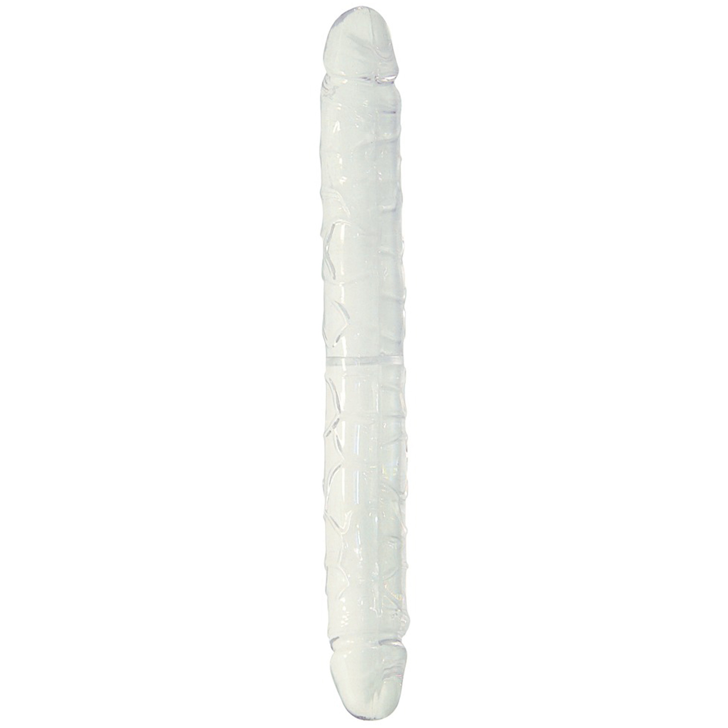 You2Toys Crystal Clear Dobbelt Dildo      - Klar