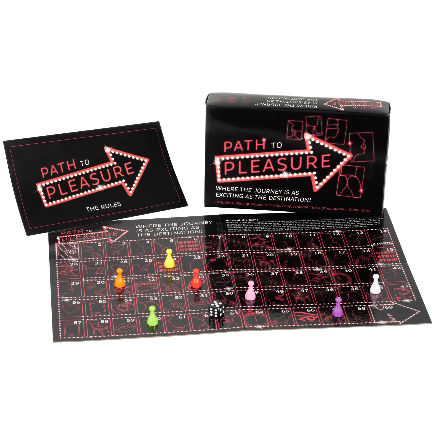 Path to Pleasure Erotisches Brettspiel var 1