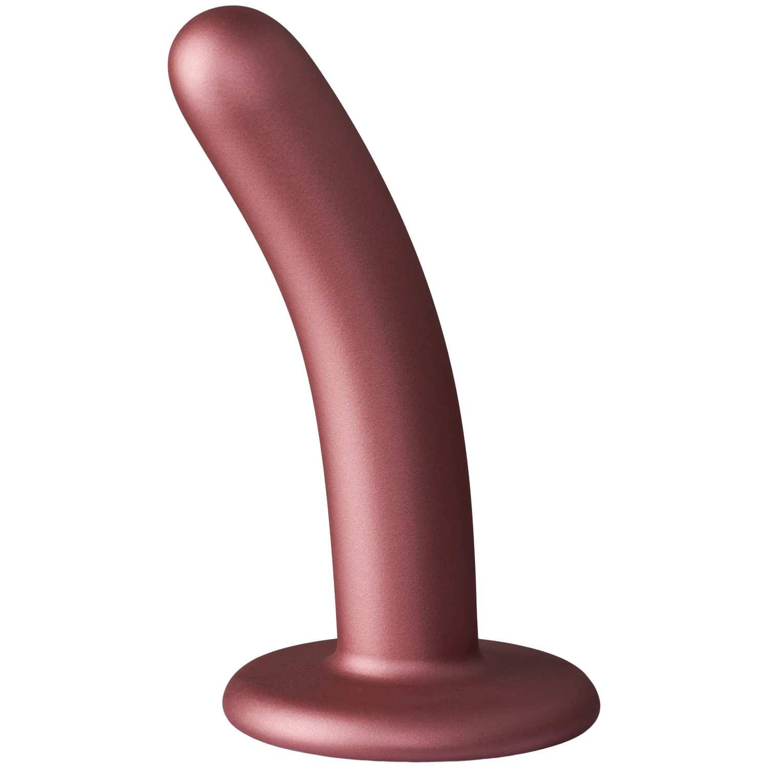 Ouch! Smooth Siliconen G-Spot Dildo met Zuignap 12 cm var 1