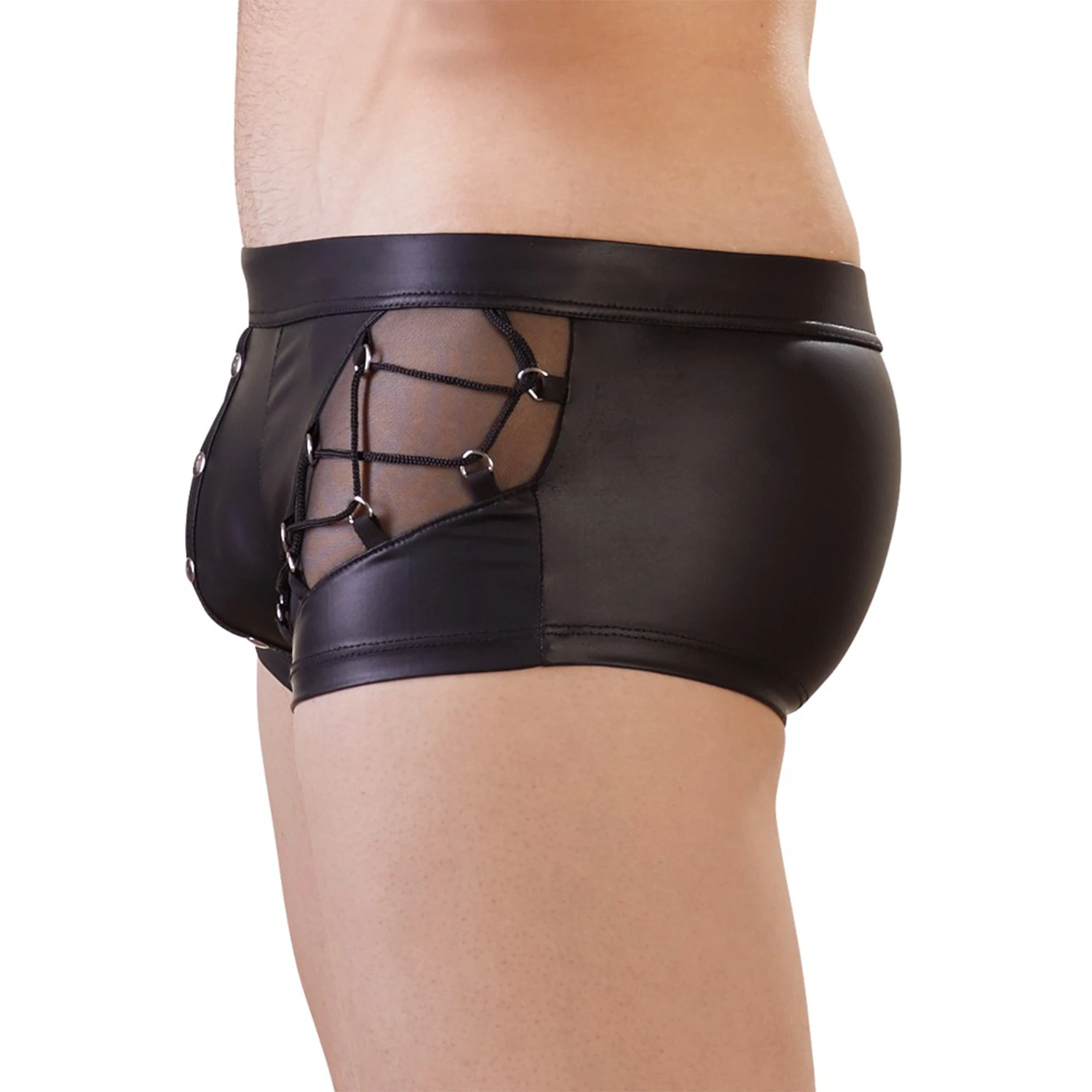 NEK Wetlook Boxershorts med Knapper 1