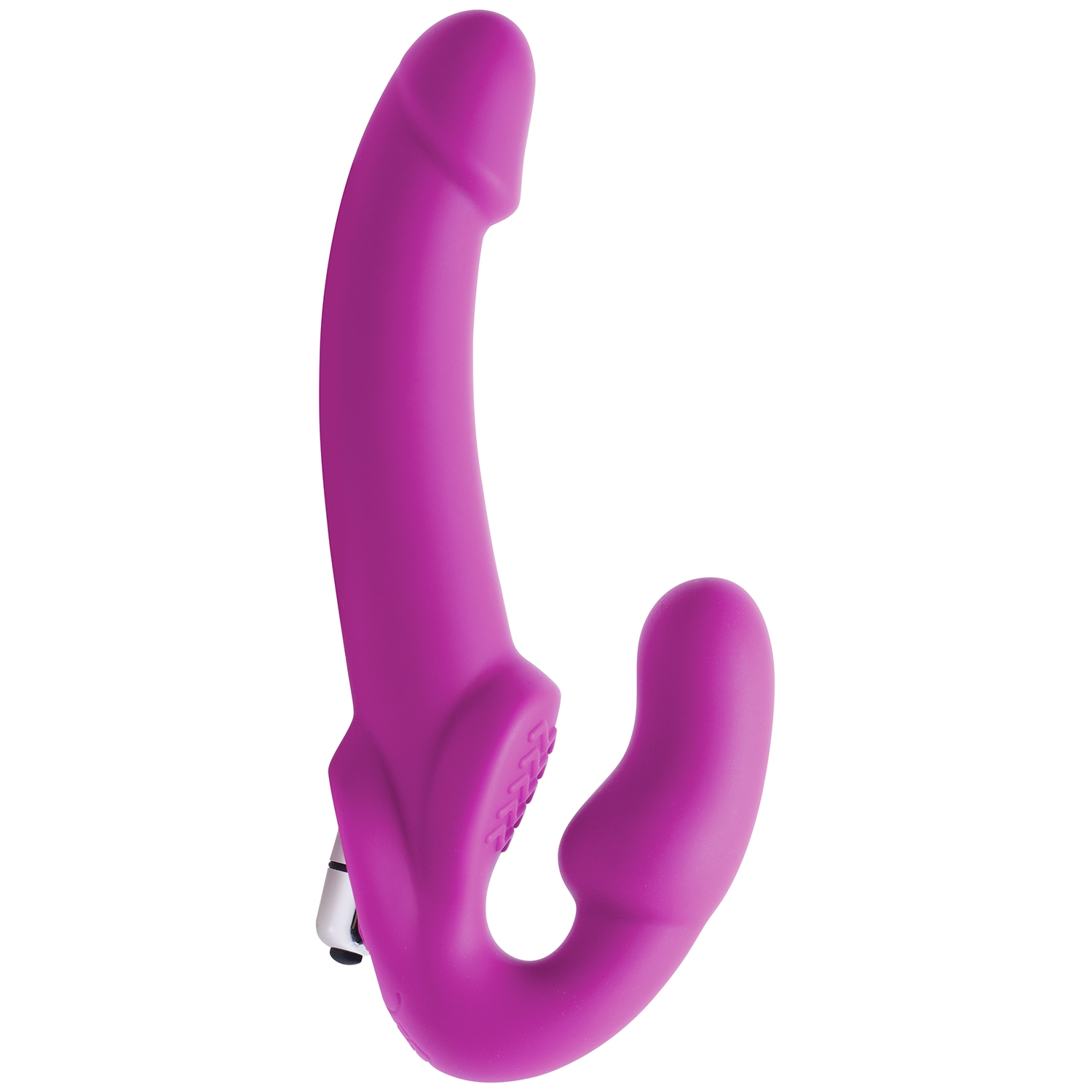 6: Strap U Evoke Strap-on Dildo med Vibrator     - Purple