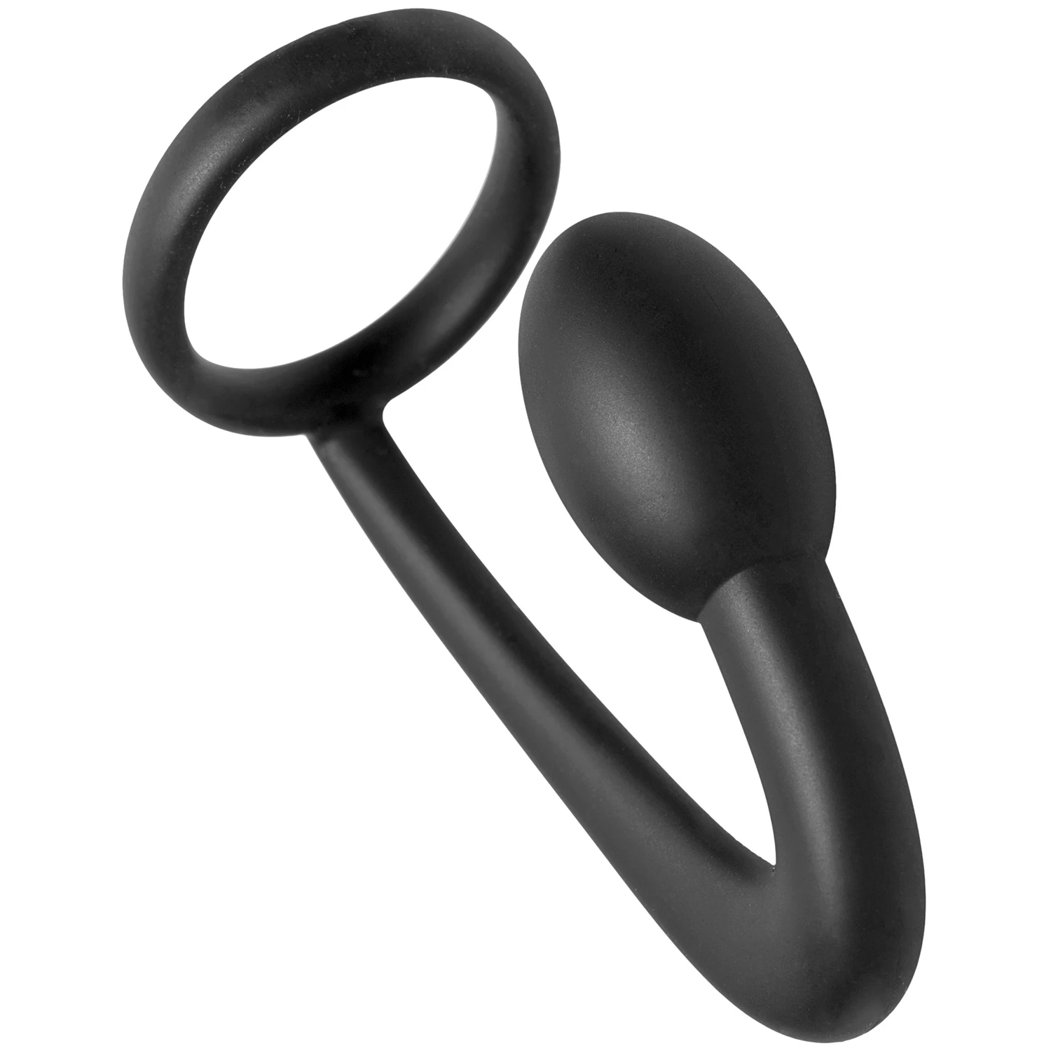 Master Series Prostatic Play Explorer Penisring med buttplug 11,4 cm 1