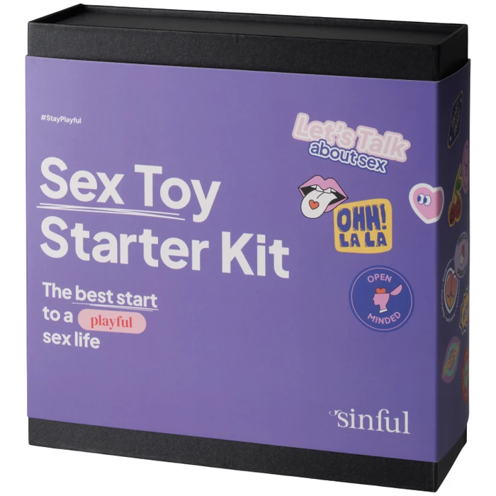 Sinful Sex Toy Starter Kit Box, Shop Here