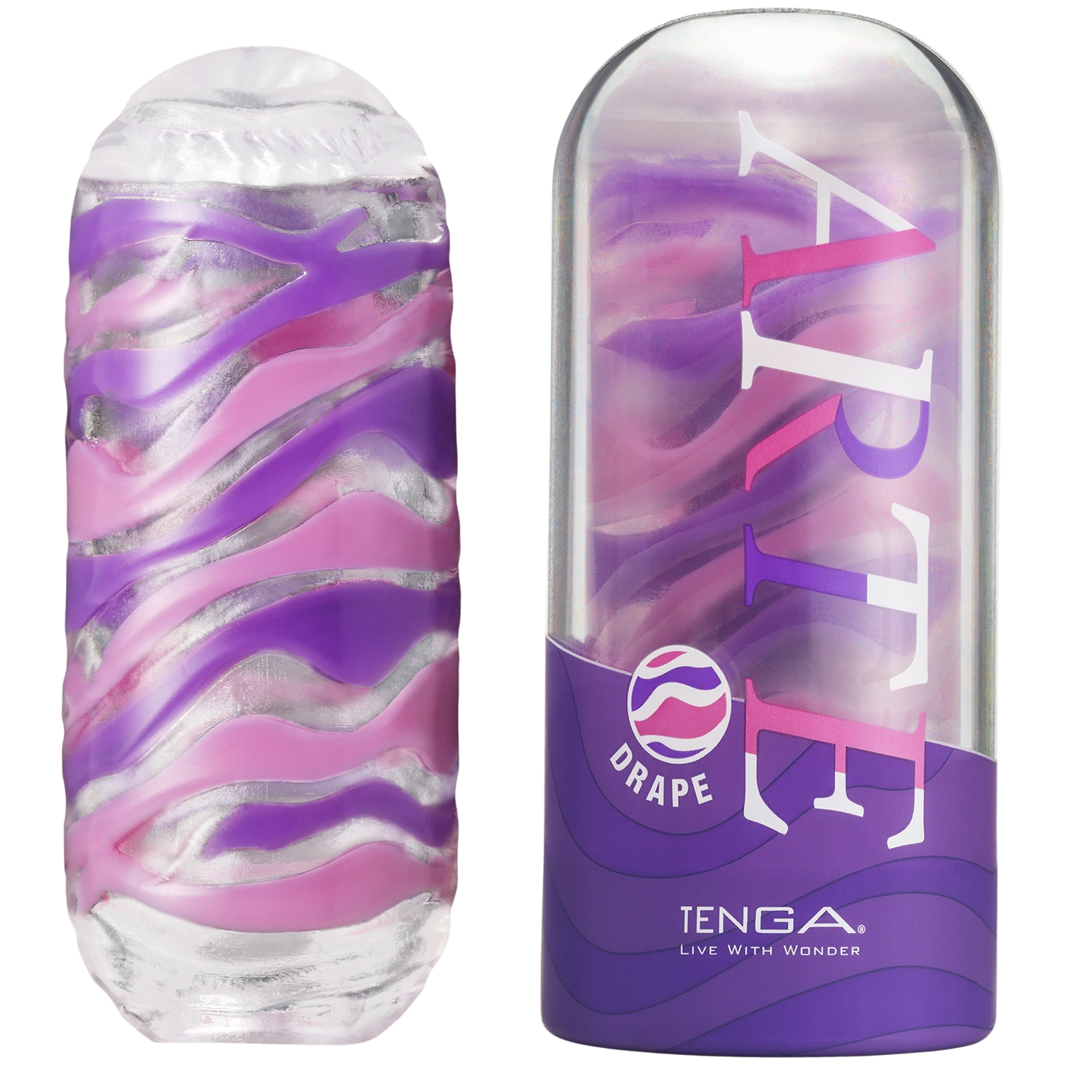 TENGA Arte Drape Masturbator       - Gul