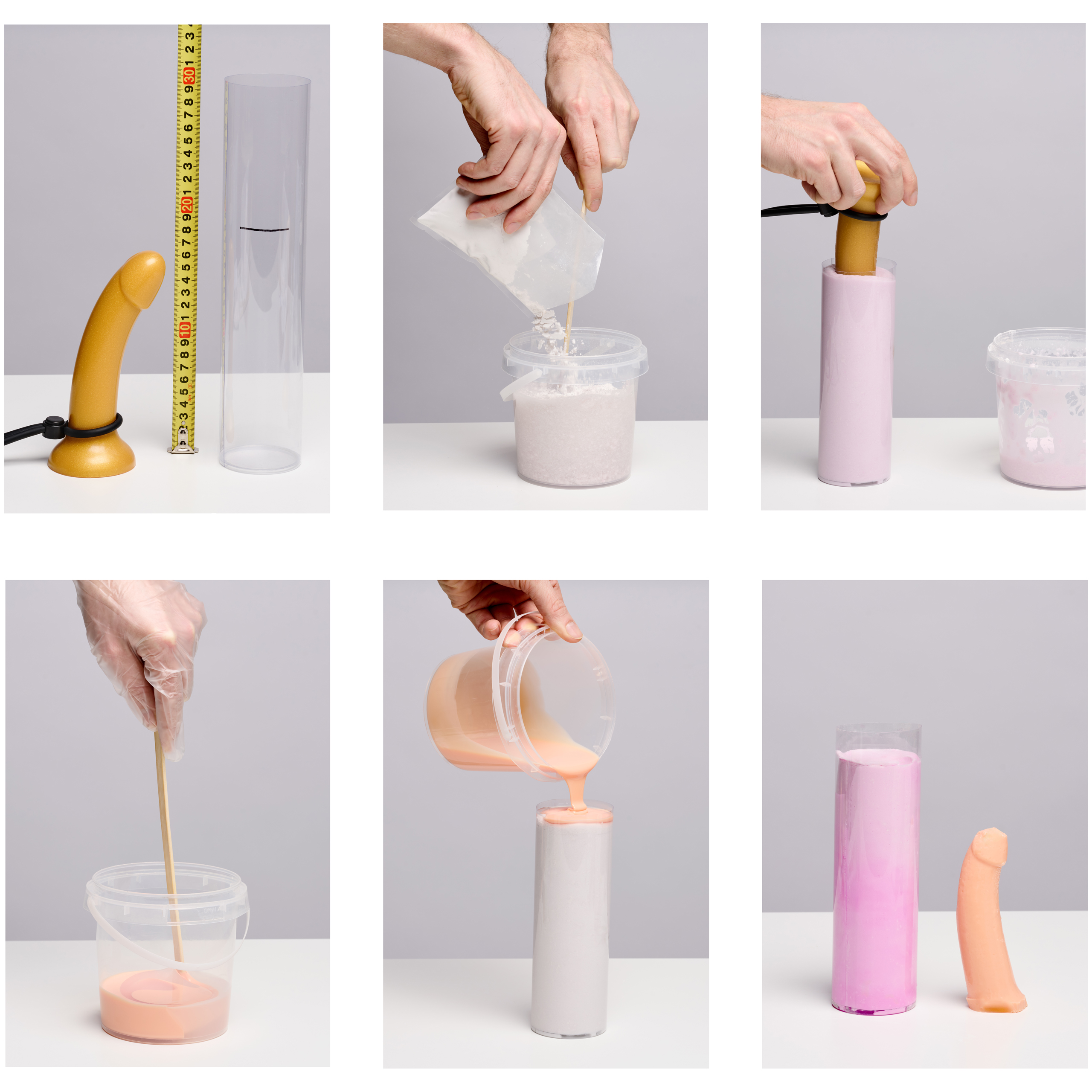 Baseks Do-It-Together Silicone Dildo Cloning Kit var 2