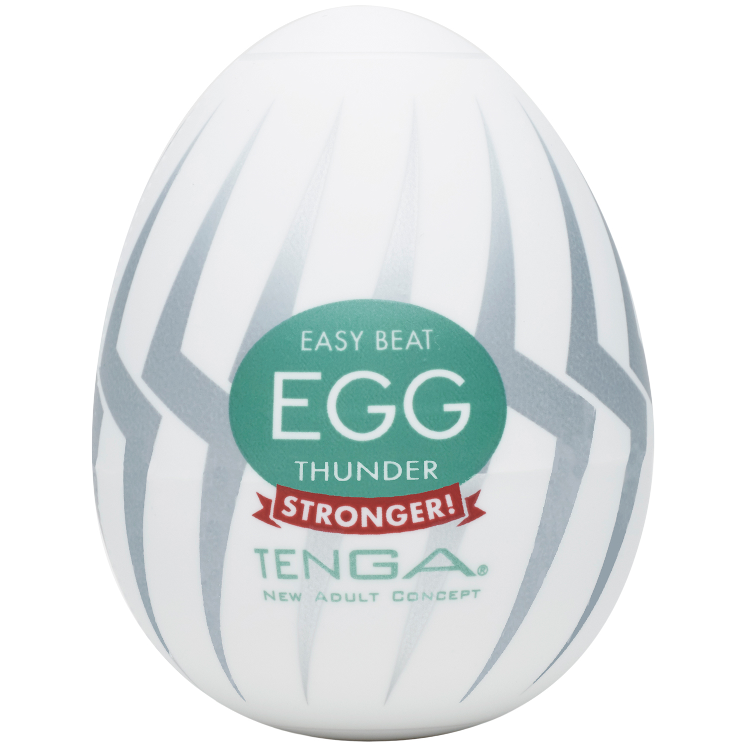 TENGA Egg Thunder Masturbator - White