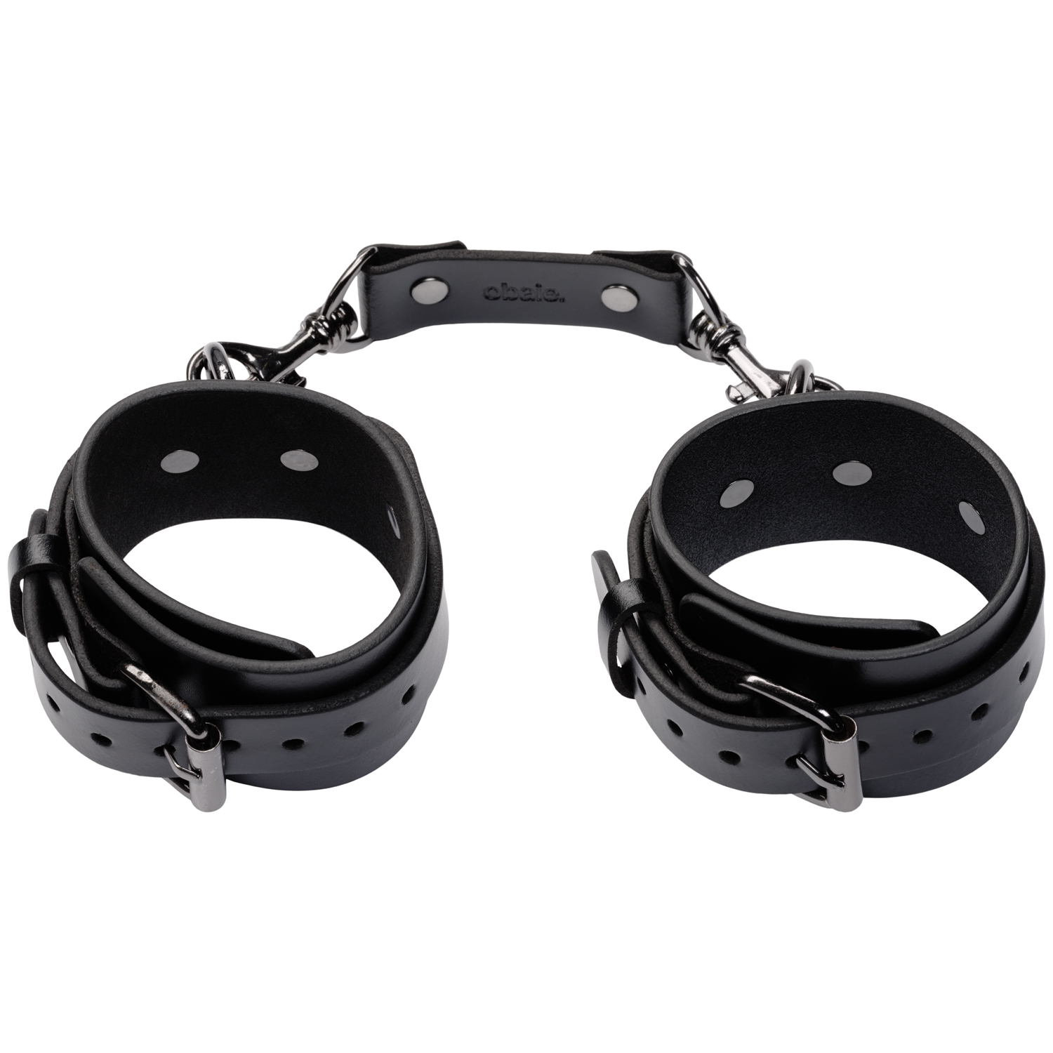 Obaie Klassiska Fotledsmanschetter i Äkta Läder var 1