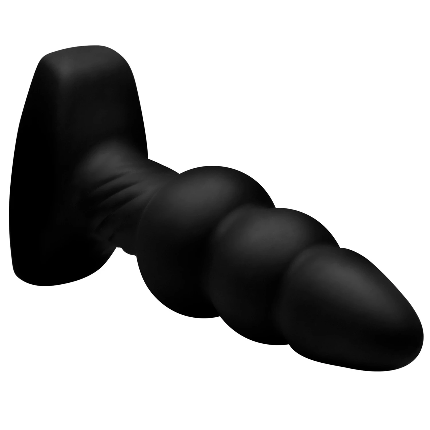 Rimmers Slim Rippled Rimming Fjernbetjent Butt Plugg 1