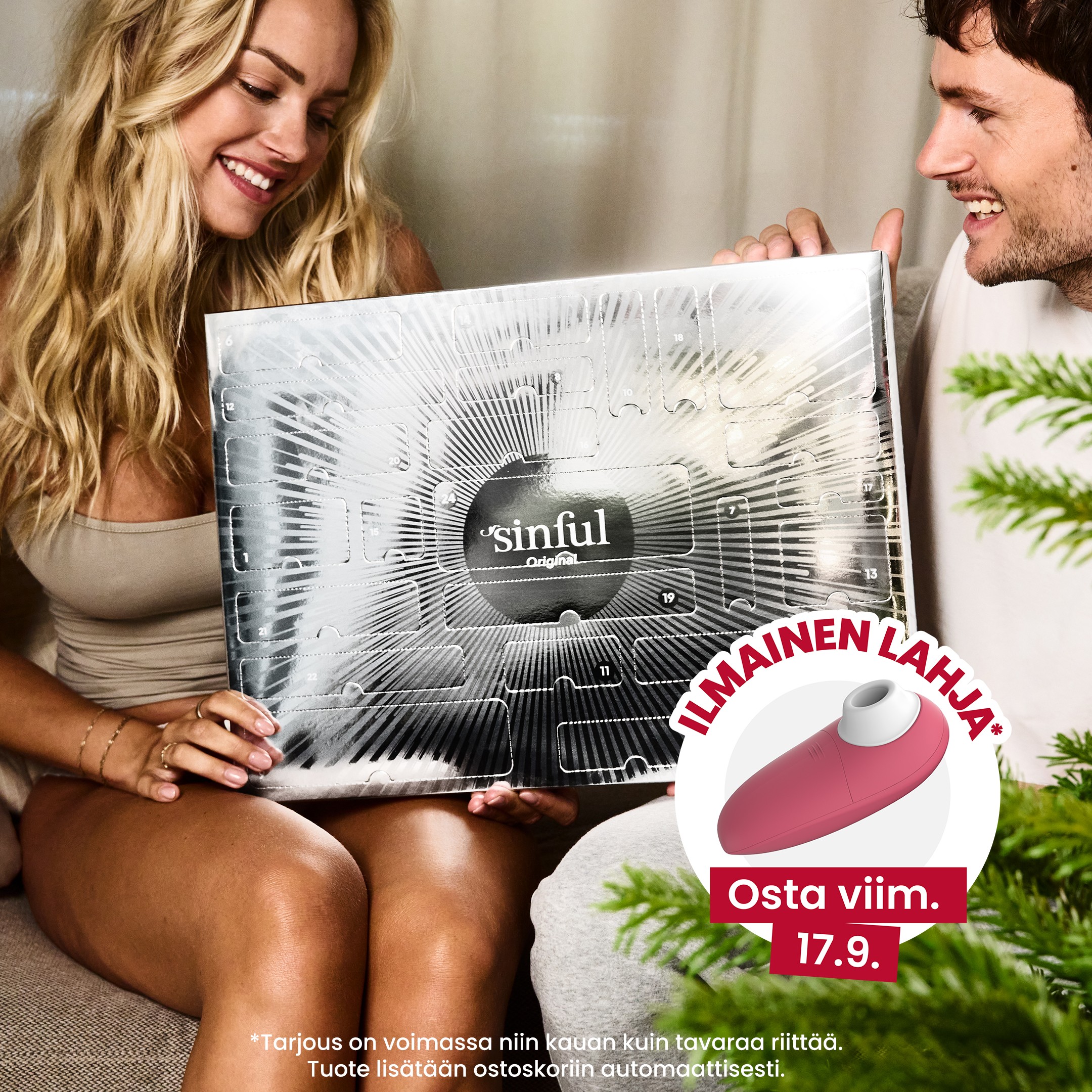 Sinful Original Joulukalenteri 2026 var 1