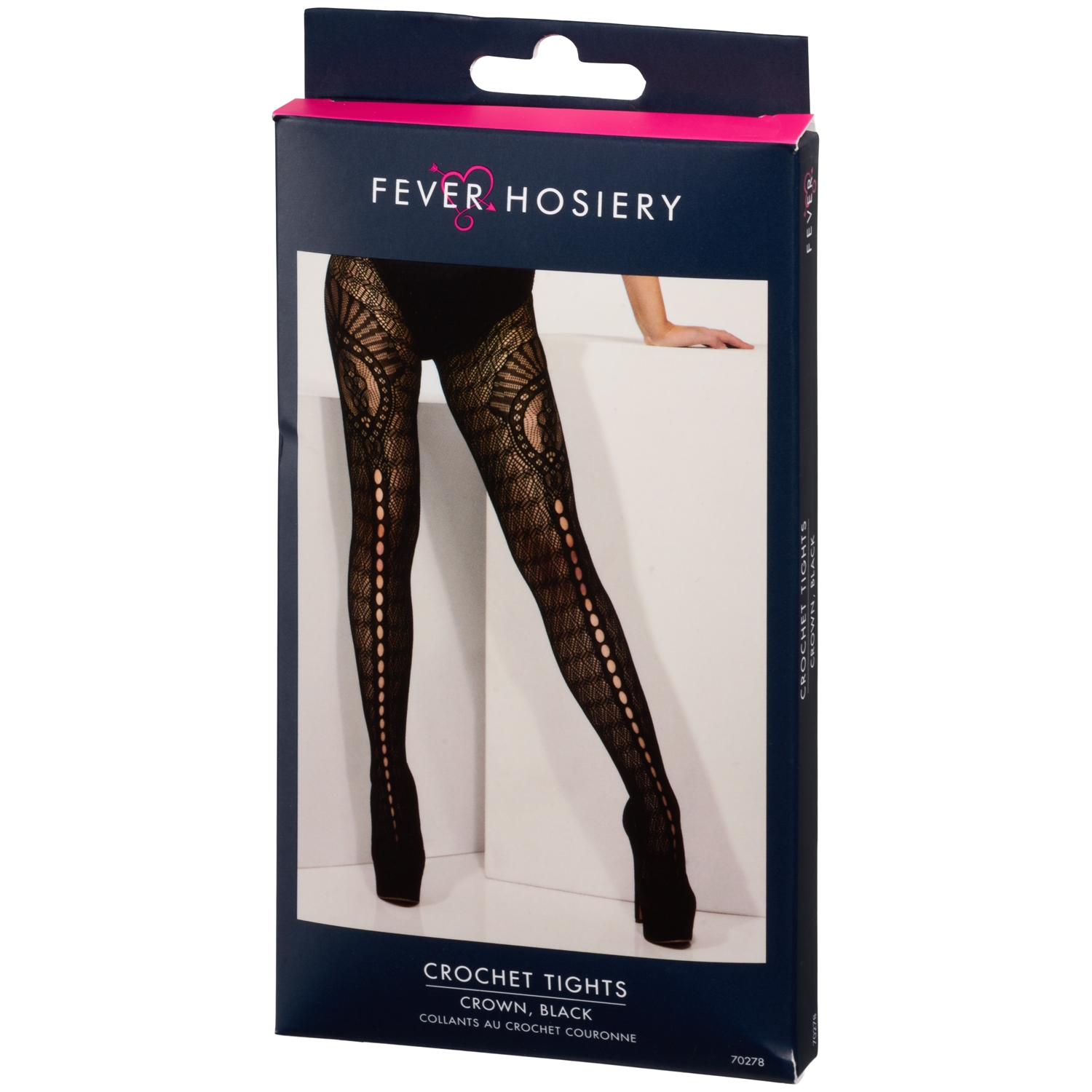 Fever Crown Collant en Crochet Taille Unique var 2