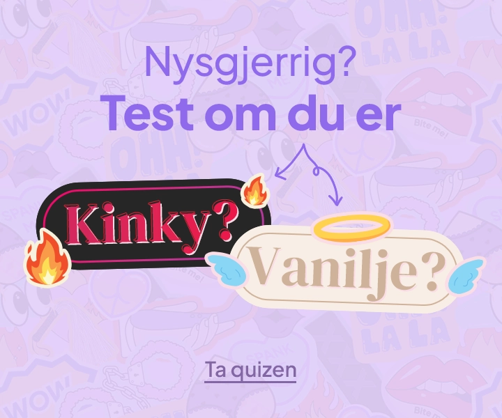 Nysgjerrig? Test om du er Kinky/Vanilje? mobile