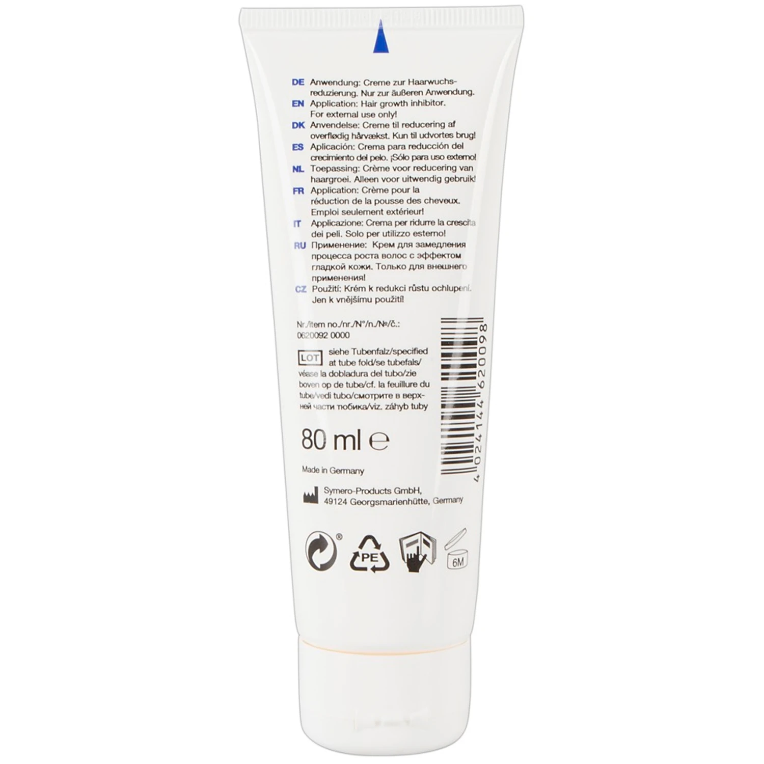 BlitzBlank Hårstop Creme 80 ml 1